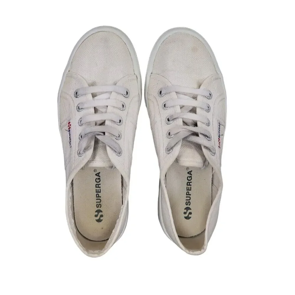 Superga Shoes Womens 6.5 Sneakers Fashion Lifestyle Platform Cotu Comfort Active